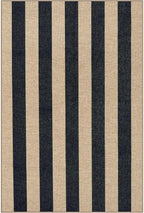 Lahome Striped Easy Jute Rug, 2x3 Entryway Rug Indoor Outdoor Front Door Mat - Image 7