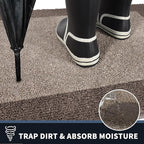 PURRUGS Dirt Trapping Door Mat 24" x 60", Non-Slip/Skid Machine Washable - Image 3
