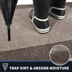 PURRUGS Dirt Trapping Door Mat 34" x 60", Non-Slip/Skid Machine Washable - Image 3