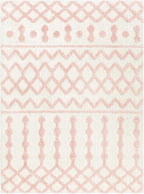 Hauteloom Tilos Moroccan Farmhouse Small Shag Area Rug Door Mat - Image 3