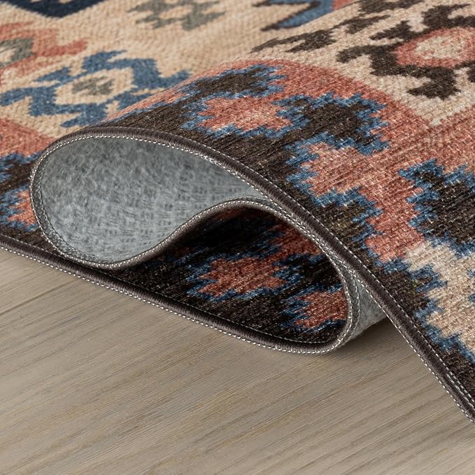 Dash & Albert Balsam Kilim Multi Machine Washable Rug, 9.5 X 13.5 Feet - Image 5