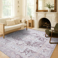 Washable Area Rug. Modern Farmhouse. Vintage. Turkish. Bohemian. Distressed. by FameLiving%7COushakRugs