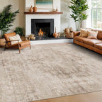Neutral Farmhouse Area Rug for Bedroom - Image 6