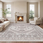 zesthome 10x14 Area Rugs, Stain Resistant Washable Rug, Ultra-Thin Rugs by Zesthome