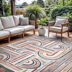 CAMILSON Indoor Outdoor Rug, Easy-Cleaning Non-Shedding Living Room, Garden and by CAMILSONIndoorOutdoorAreaRugs