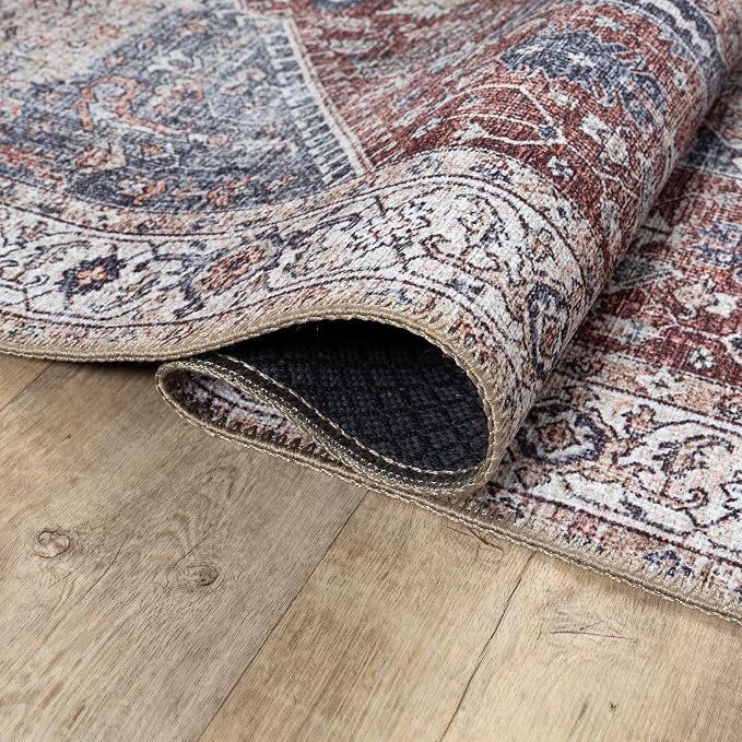 Bloom Rugs Washable Non-Slip 6' x 9' Rug - Image 6