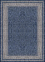 Beverly Rug Outdoor Rug 6x9 Modern Bordered Area Rugs - Image 2