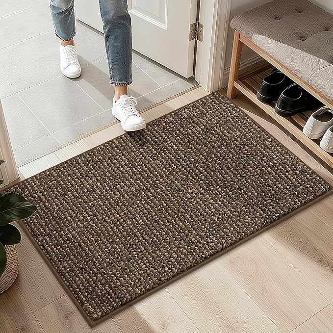 BEQHAUSE 2x3 Entryway Rug Indoor Door Mat Non-Slip Washable, Hallway Rugs by BEQHAUSE