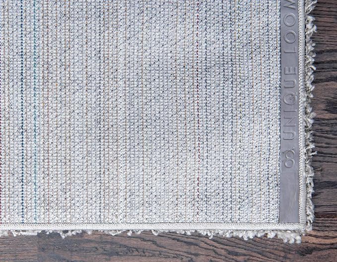 Unique Loom Solid Shag Collection Area Rug - Image 9