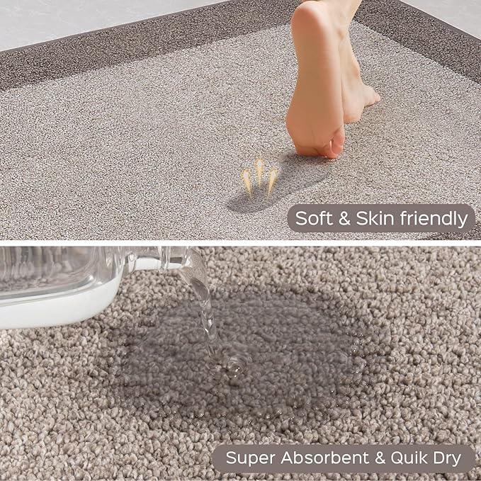 Machine Washable Kitchen Rug 24" x 70", Non Slip Kitchen Mat - Image 2