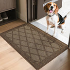 COSY HOMEER Non-Slip Door Mat 24"x36", Entryway Rugs Low Profile Absorbent Dirt - Image 9