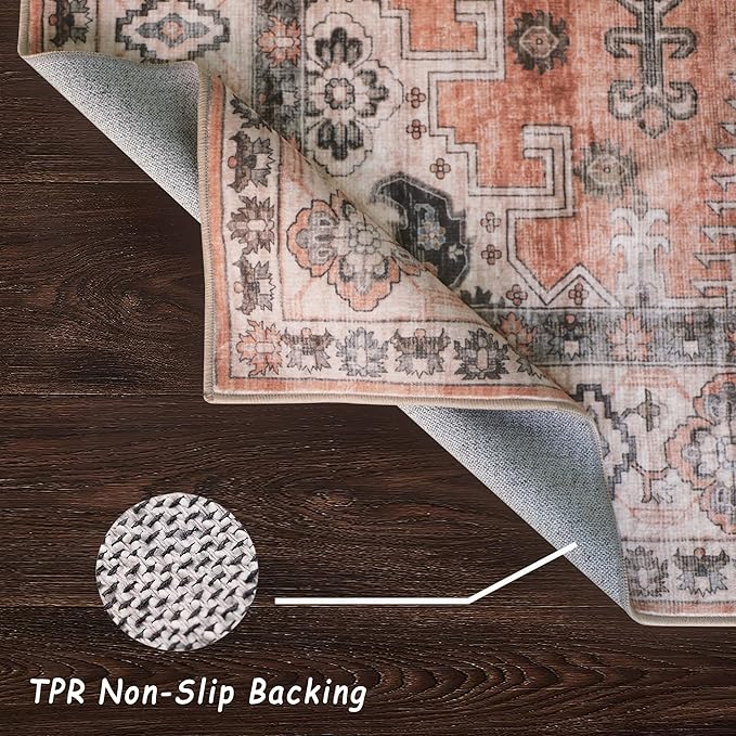 vivorug 6x9 Area Rug, Ultra-Soft Washable Rug - Image 5