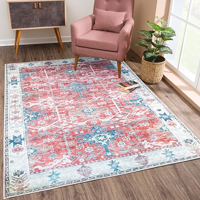 Bloom Rugs Washable Non-Slip 4' x 6' Rug by BloomRugs