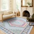 Fame Living Washable Area Rug. Modern Farmhouse. Vintage. Turkish. Bohemian. by FameLiving%7COushakRugs