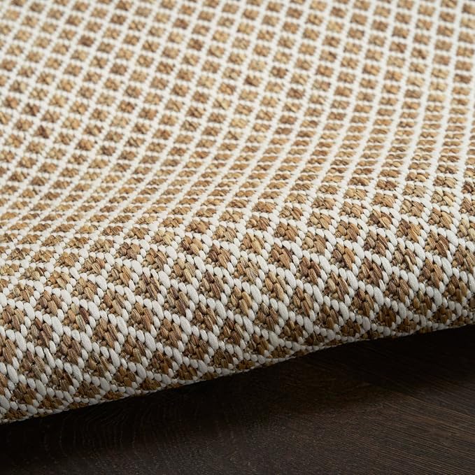 Nourison Home Courtyard Jute Ivory 2' x 6' Area Rug - Image 6