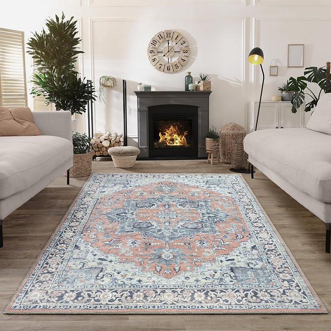 Bloom Rugs Washable Non-Slip 6' x 9' Rug - Image 5