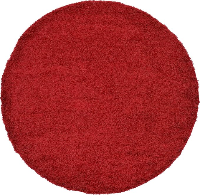 Unique Loom Solid Shag Collection Area Rug - Image 12