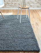Unique Loom Solid Shag Collection Area Rug - Image 14
