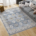Dripex Washable Area Rug 6x9 Living Room Rug Stain & Water Resistant Foldable by Dripex