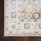 Nourison Home Astra Machine Washable Silver Taupe 4' x 6' Area Rug - Image 6