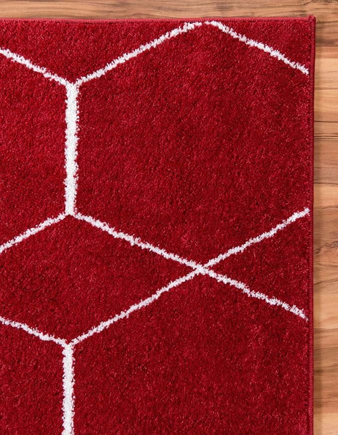 Unique Loom Trellis Frieze Collection Area Rug - Image 8