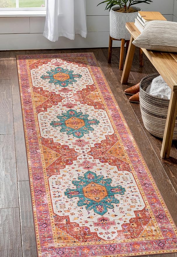 Moynesa Ultra-Thin Washable Runner Rug by Moynesa
