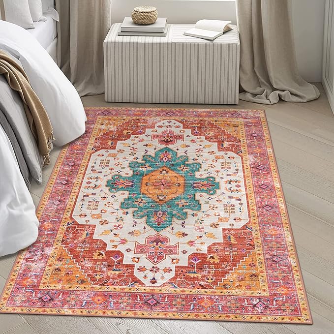 Moynesa Ultra-Thin Washable Area Rug - Image 7