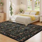 DUKINO 6x9 Rugs for Living Room, Vintage Washable Rug - Image 2