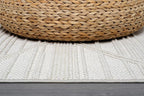 CAMILSON Micro Loop Rug 8x10 Modern Luxury Geometric Pattern Area Rugs Soft - Image 10