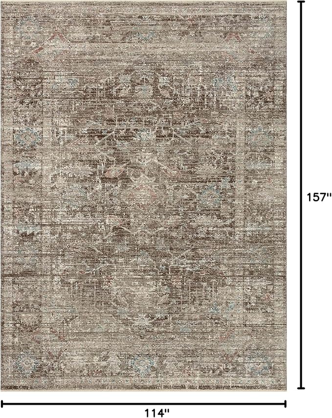 Loloi Magnolia Home by Joanna Gaines Millie Collection MIE-03 Charcoal/Dove - Image 2