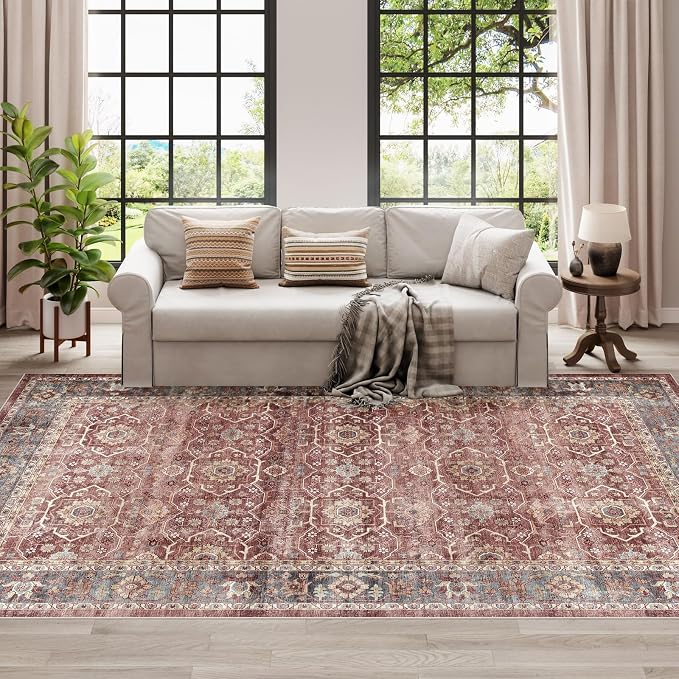 Dripex Vintage 5x7 Area Rugs - Image 2