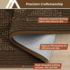 COSY HOMEER Non-Slip Door Mat 32"x48", Entryway Rugs Low Profile Absorbent Dirt - Image 3