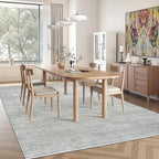 Art&Tuft Washable Rugs 6x9, Low Pile Area Rugs - Image 5