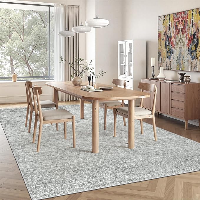 Art&Tuft Washable Rugs 6x9, Low Pile Area Rugs - Image 5