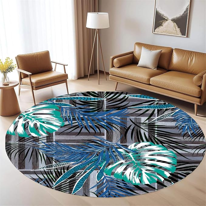 Round Area Rug 6ft - Image 3