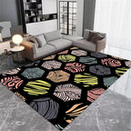 Large Living Room Area Rug 3x4ft, Modern Geometric Rugs, Machine Washable & - Image 3