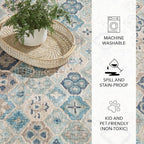 Dash and Albert Pali Machine Washable Area Rug - Image 3