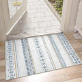 BESTSWEETIE 2x3 Area Rugs for Living Room Washable Moroccan Farmhouse Neutral by BESTSWEETIE