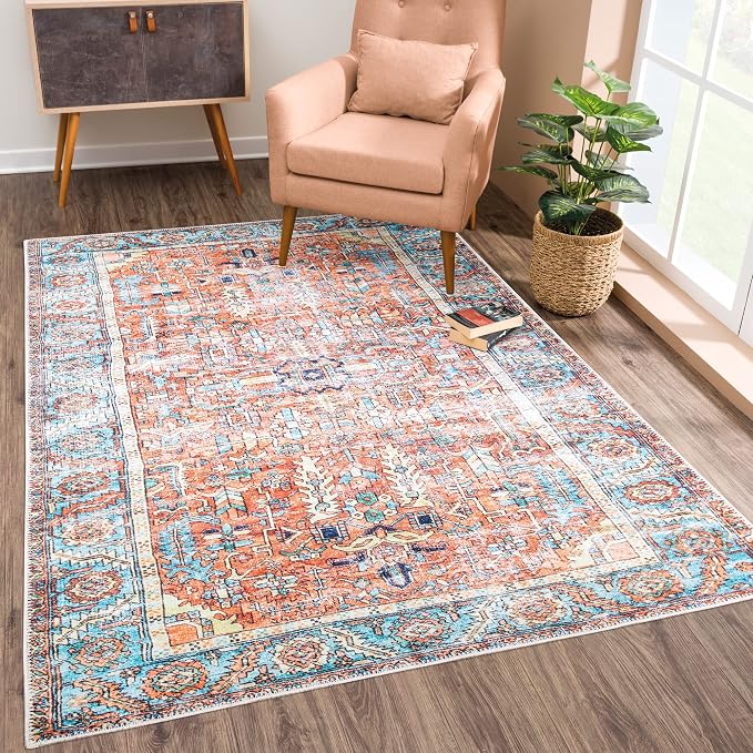 Bloom Rugs Washable Non-Slip 4' x 6' Rug by BloomRugs