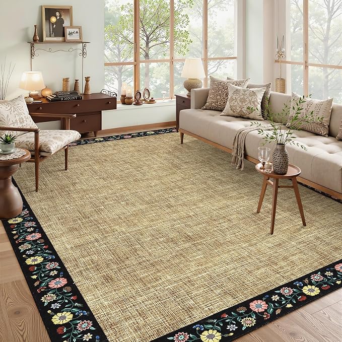 GarveeHome 10x13 Machine Washable Rugs by GarveeHome