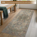 Bavni 8x10 Area Rugs for Living Room, Machine Washable Rug Lightweight Low Pile - Image 9