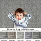 RUGSREAL Bedroom Area Rug 4x6 Modern Abstract Area Rug Stain Resistant Small - Image 7