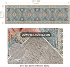 Enkor Runner Rugs for Hallway, 2.6x10.5 Washable Soft Non Slip Floor Rugs for - Image 2