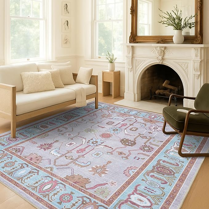 Fame Living Pink Oushak Rug, Area Rugs by FameLiving%7COushakRugs