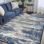 Bavni 10x14 Area Rugs, Modern Living Room Rugs, Large Machine Washable Rug by BAVNI