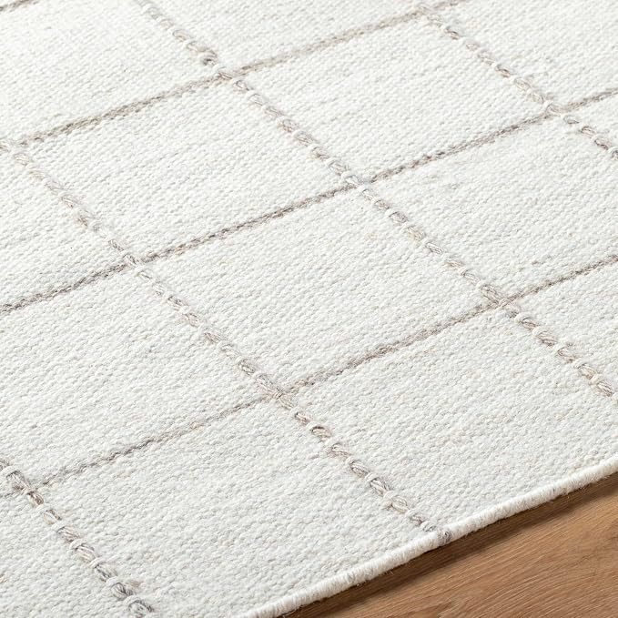 Mark&Day Wool Rugs, 8x10 Ishaq Cottage Off-White Area Rug, Bedroom or Kitchen - Image 6