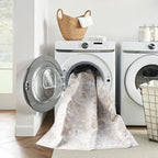 Nourison Home Astra Machine Washable Beige 2'2" x 10' Area Rug - Image 4