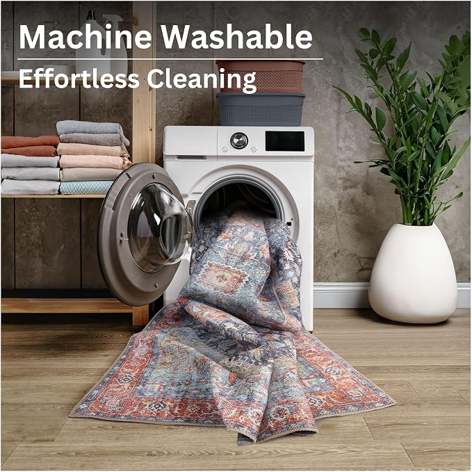 Bloom Rugs Washable Non-Slip 5' x 7' Rug - Image 9