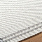 Mark&Day Wool Rugs, 4x6 Janmichael Cottage Light Silver/Charcoal Area Rug - Image 6