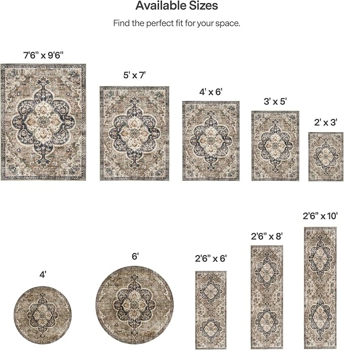 ReaLife Rugs Machine Washable Area Rug - Image 9